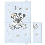 CEBA Alfombra de viaje (50x80) Disney Minnie & Mickey Azul 1×1 ud.