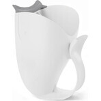 SKIP HOP Moby vaso enjuague champú blanco 1×1 ud, vaso enjuague champú