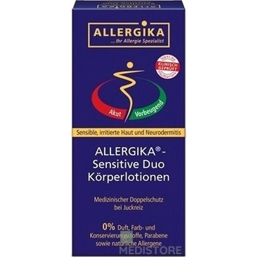 ALLERGIKA SENSITIVE DUO 1×1 set, (Lipolotio Sensitive 200 ml + Hydrolotio Sensitive 200 ml)