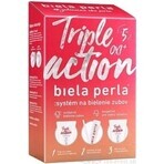 White Perla System triple acción oxi+ 1×1 ud, sistema de blanqueamiento dental