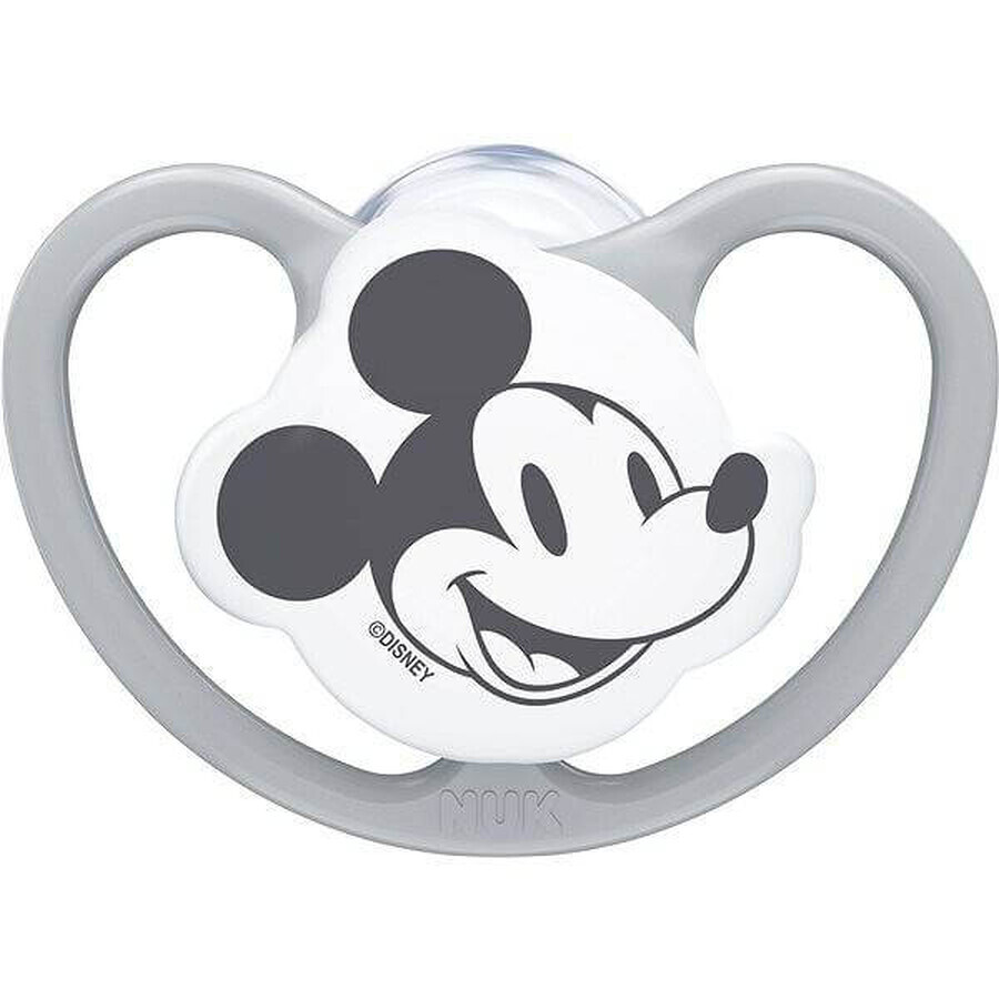 Fopspeen NUK Space DISNEY Mickey 0-6m. doos 1×1st, fopspeen, 0-6m