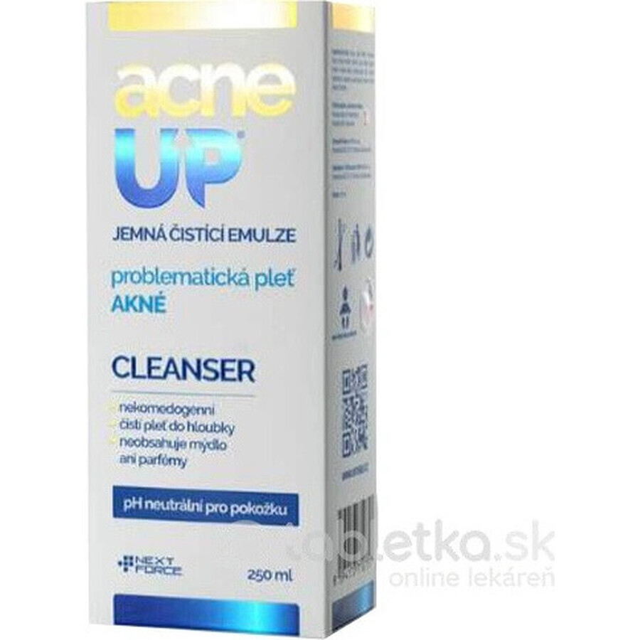 acneUP CLEANSER 1×250 ml, emulsión limpiadora