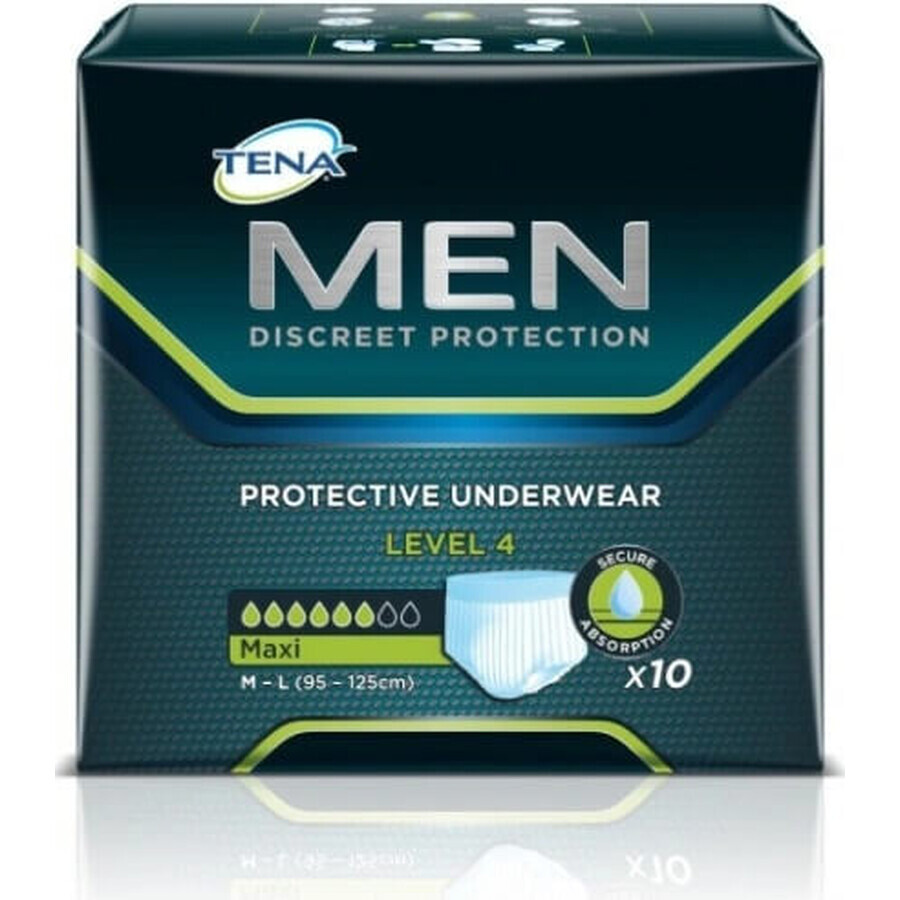 TENA Level 4 L 1×10 pieces Men's Protective Underwear 1×10 underwear