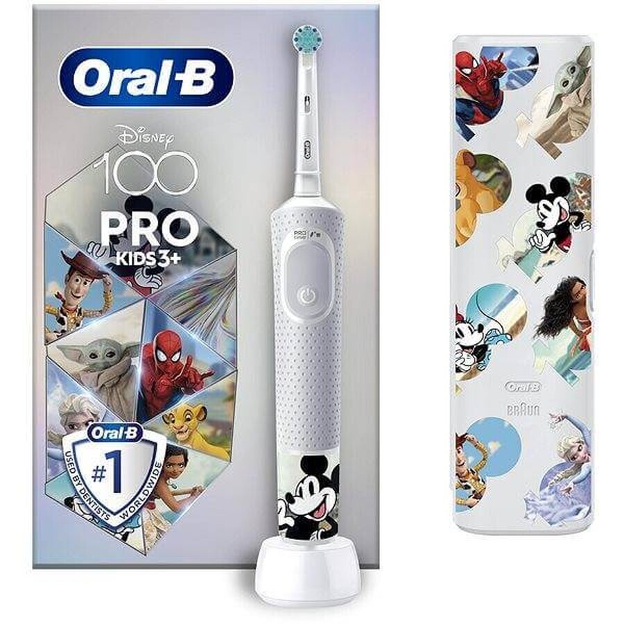 Oral-B EK Pro Kids 3+ Disney EK Pro Kids 3+ + kit de viaje 1×1 set, cepillo eléctrico