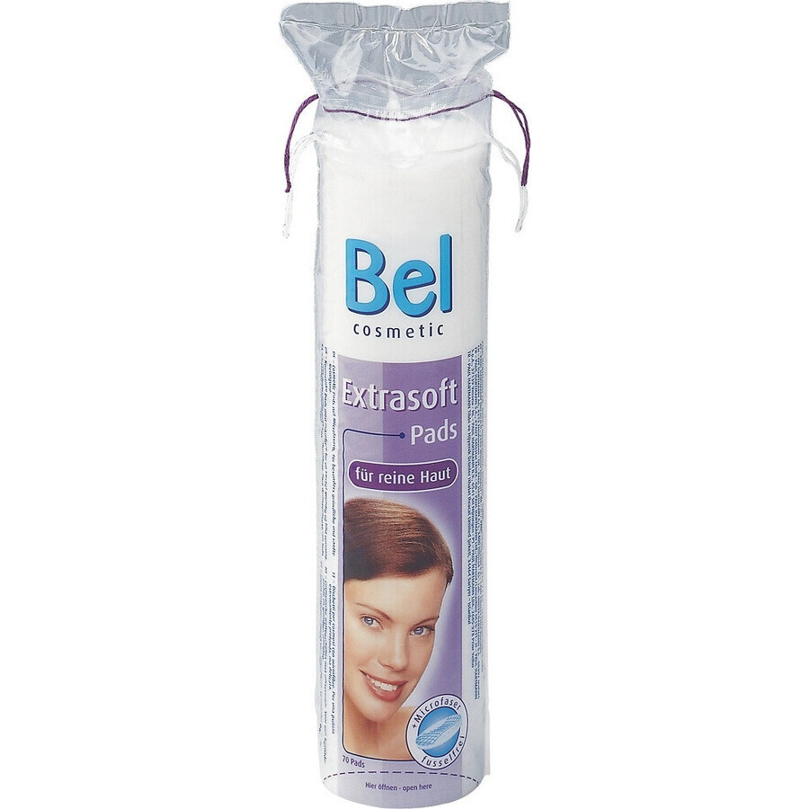 Bel Cosmetic almohadillas desmaquillantes 1×70 uds, almohadillas desmaquillantes