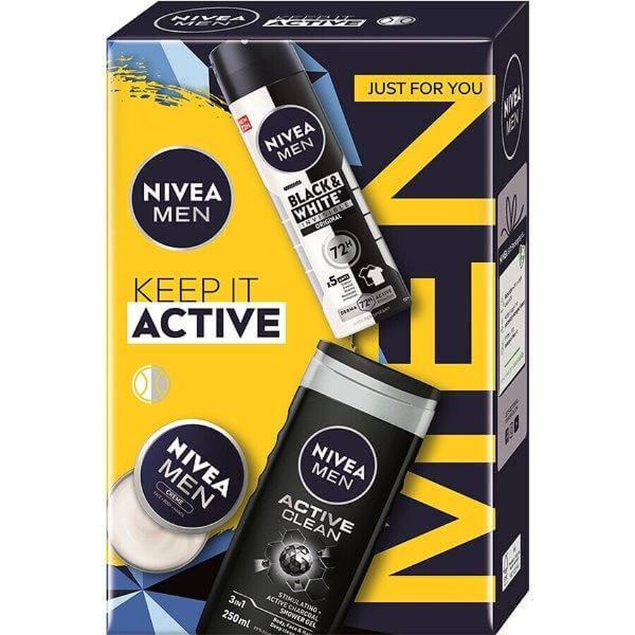 NIVEA MEN BOX DEO ORIGINAL DEODORANT 1×1 pz, confezione regalo