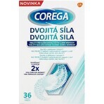 COREGA Double Strength 1x36 pcs, tablets for cleaning dentures