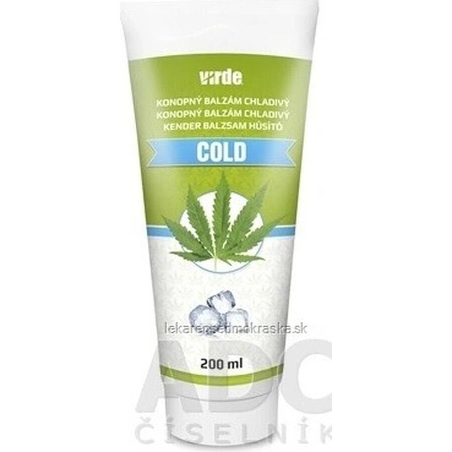 VIRDE HEMP BALSEM verkoelend koud 1×200 ml, hennepbalsem