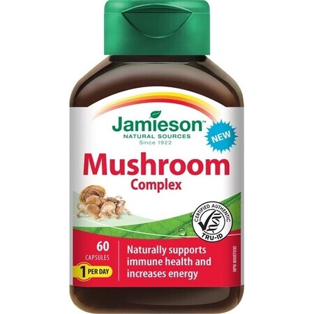 JAMIESON MUSHROOM COMPLEX 1×60 cps, integratore alimentare