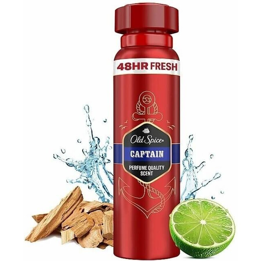 Old Spice Spray 150 ml Captain 1×150 ml