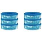 Angelcare Cartuchos de recambio Angelcare 1×6 unidades, cartuchos de recambio para cestas