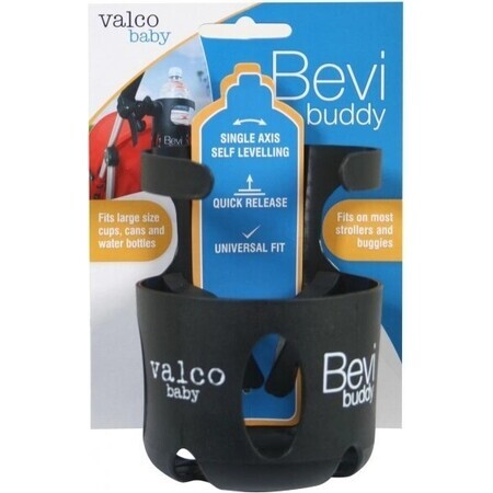 VALCO BABY Portabebidas para cochecito UNI 1×1 ud, accesorio para cochecito