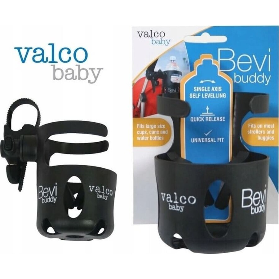 VALCO BABY Portabebidas para cochecito UNI 1×1 ud, accesorio para cochecito