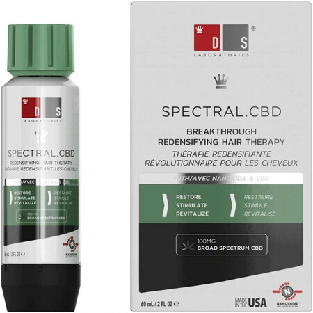 DS Laboratories Serum gegen Haarausfall mit Nanoxidil SPECTRAL CBD 60 ml 1×60 ml, Serum gegen Haarausfall