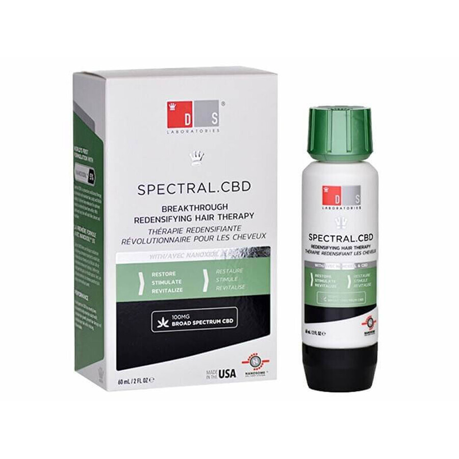 DS Laboratories Serum gegen Haarausfall mit Nanoxidil SPECTRAL CBD 60 ml 1×60 ml, Serum gegen Haarausfall