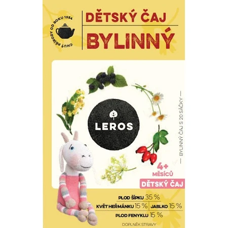 LEROS KINDERKRÄUTERTEE 20×1,8 g, Kräutertee für Kinder