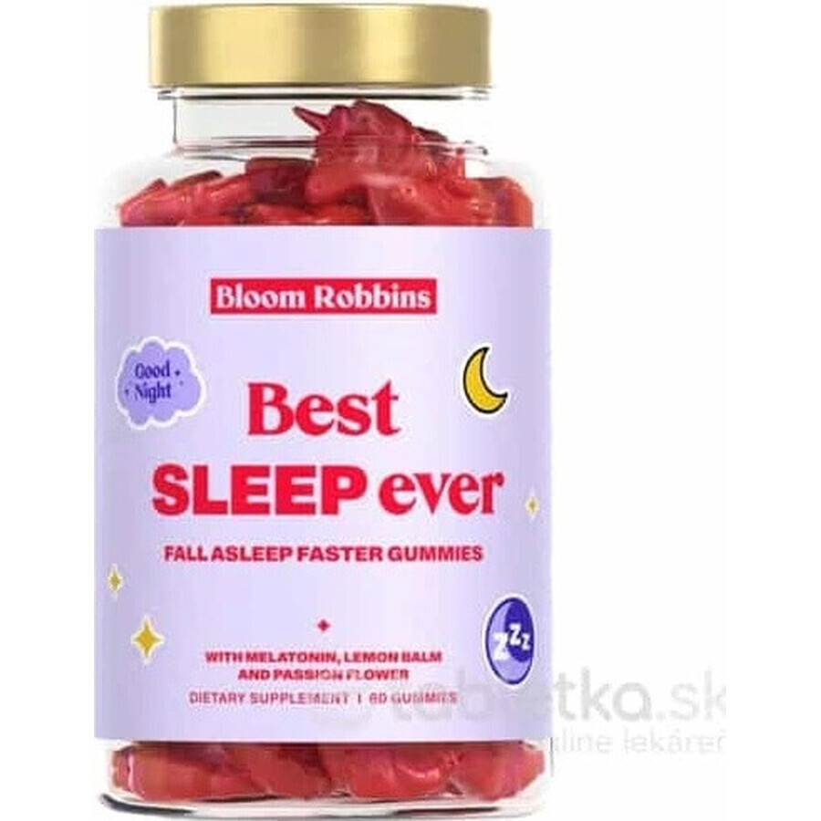 De beste SLEEP ooit - val sneller in slaap gummies 1×60 stuks, voedingssupplement