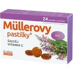 PASTILLAS MÜLLER'S SHALVIA Y VITAMINA C 1×24 pcs, para resfriados