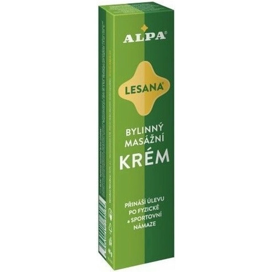 ALPA CREMA LESANA 1×40 g, masaje con hierbas