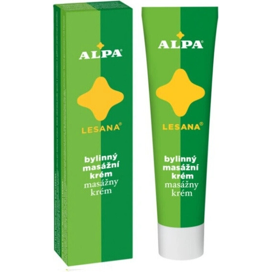 ALPA CREMA LESANA 1×40 g, masaje con hierbas