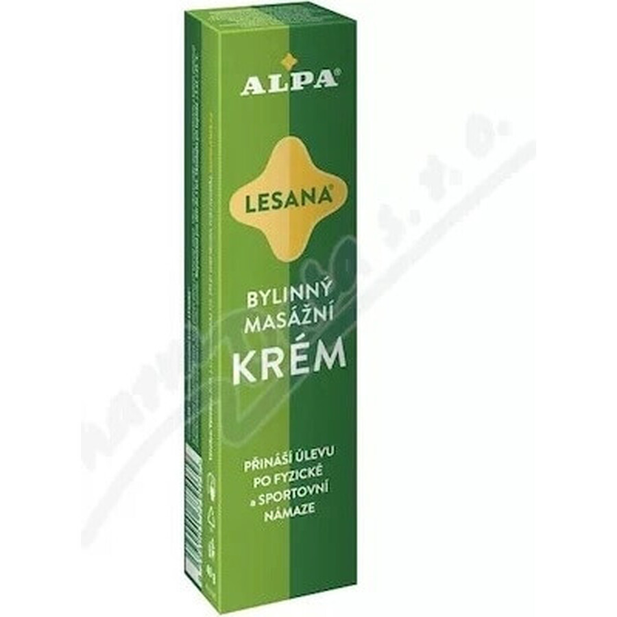 ALPA CREMA LESANA 1×40 g, masaje con hierbas