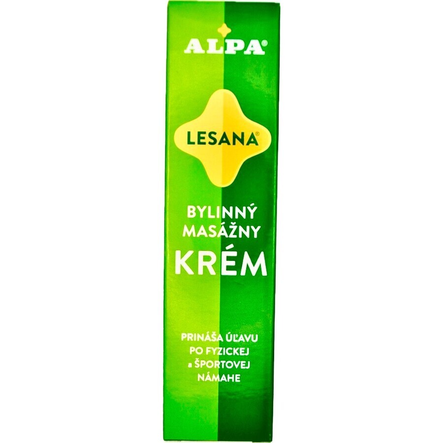 ALPA CREMA LESANA 1×40 g, masaje con hierbas