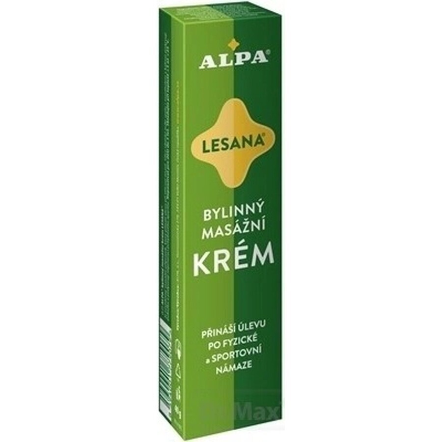 ALPA CREMA LESANA 1×40 g, masaje con hierbas