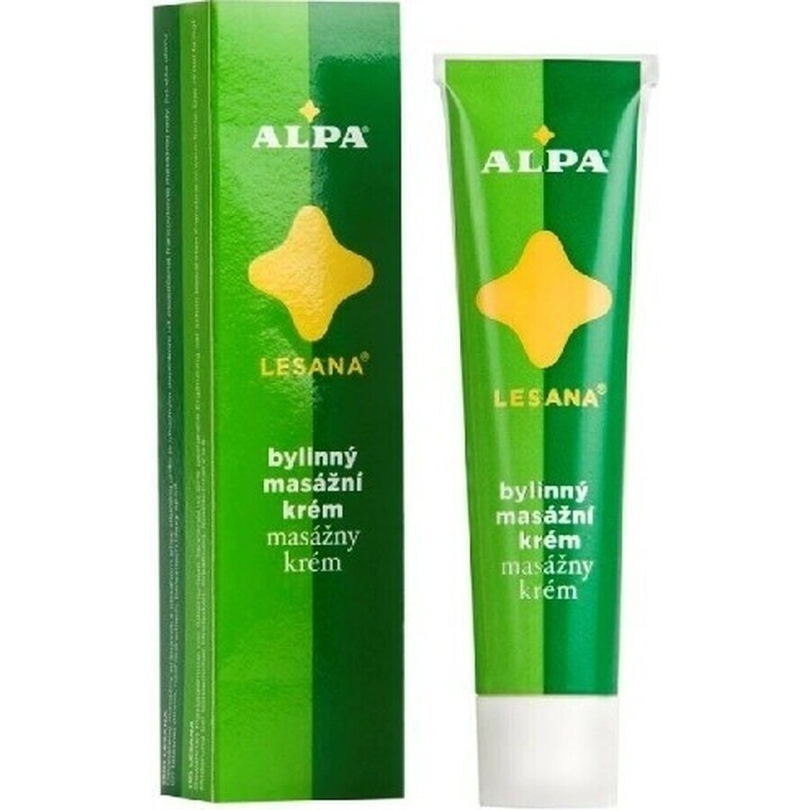 ALPA CREMA LESANA 1×40 g, masaje con hierbas