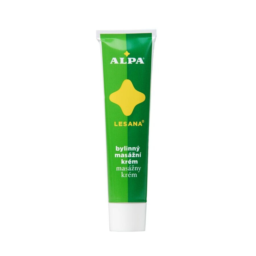 ALPA CREMA LESANA 1×40 g, masaje con hierbas