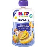 HiPP BIO KINDER Banaan Sinaasappel Peer Mango Peer Rijst 1×120 g, fruit en granen, 12m+