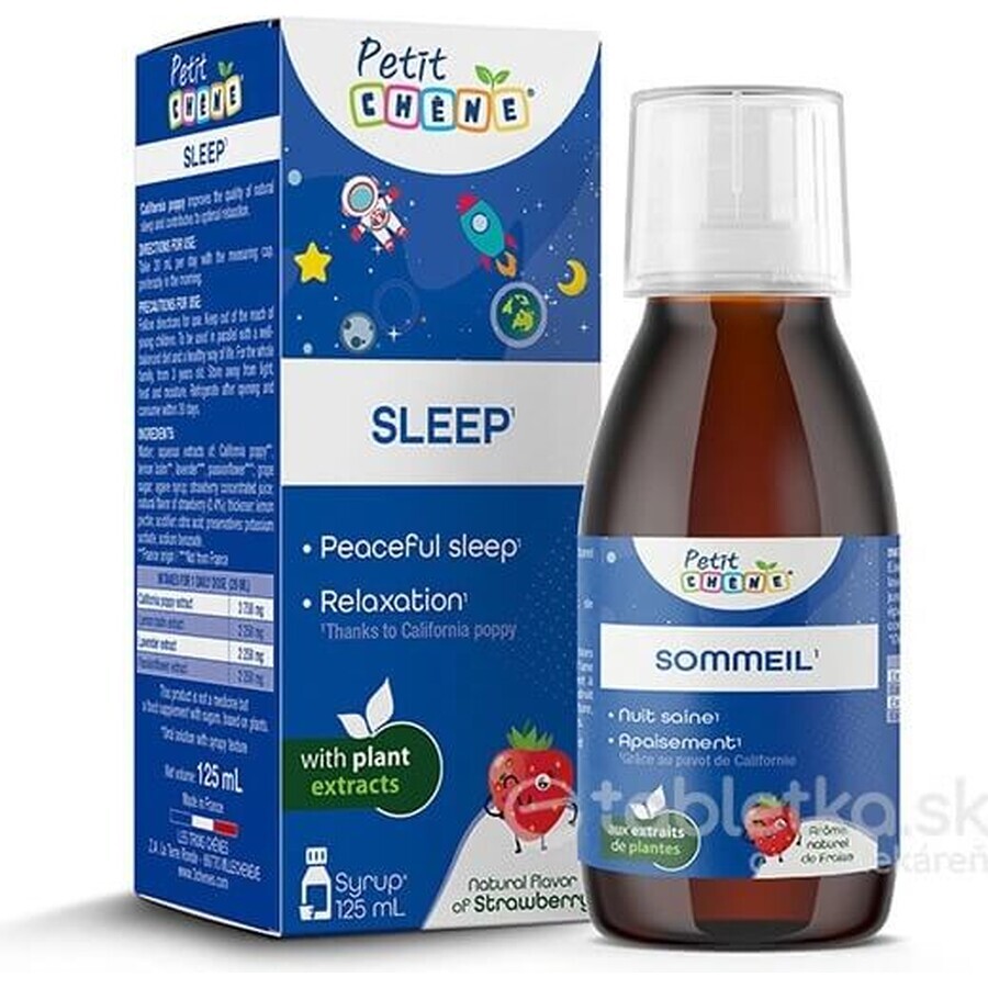 Petit CHENE SLEEP 1×125 ml, sirop pentru copii