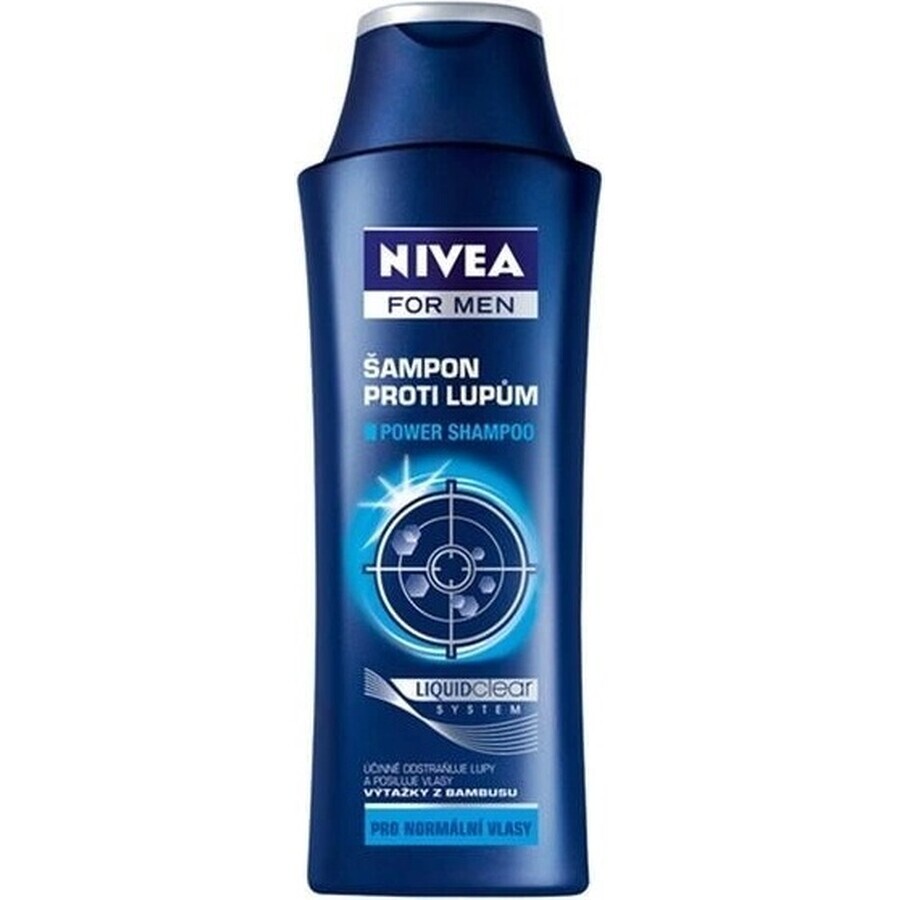 Nivea Men Power Champú anticaspa 1×250 ml, champú