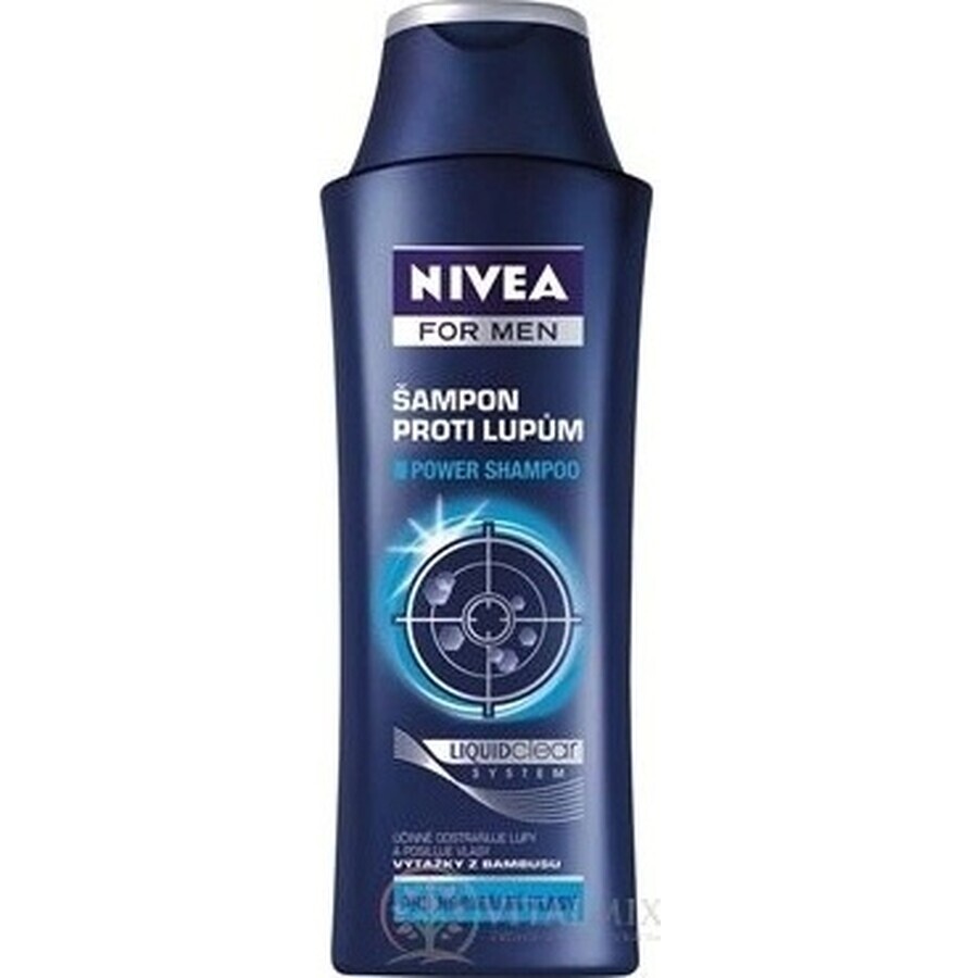 Nivea Men Power Champú anticaspa 1×250 ml, champú