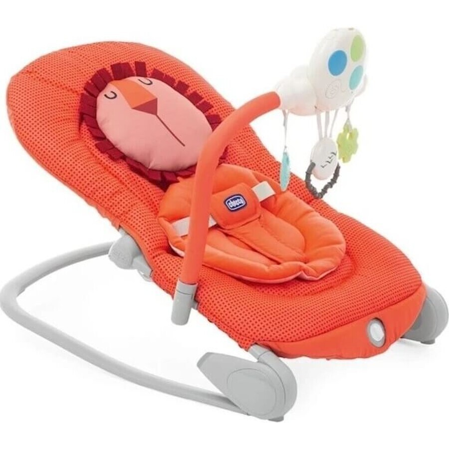 CHICCO Melody Ballon - León 0 m+, hasta 18 kg 1×1 ud, con función de vibración