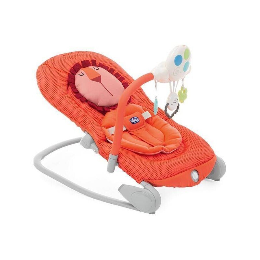 CHICCO Melody Ballon - León 0 m+, hasta 18 kg 1×1 ud, con función de vibración