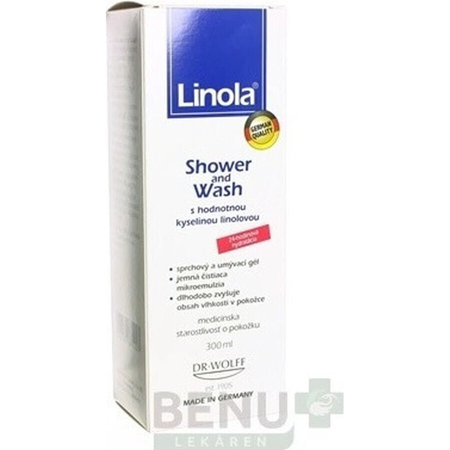 Linola Shower und Wasch 1×300 ml, gel emulsión