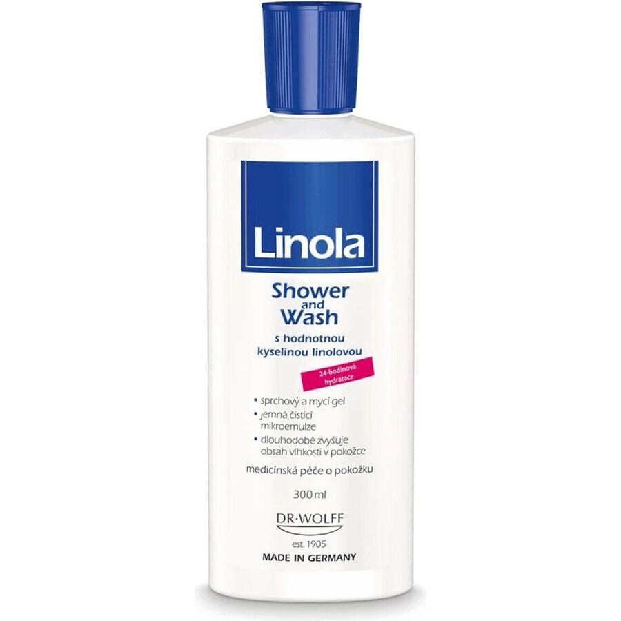 Linola Shower und Wasch 1×300 ml, gel emulsión