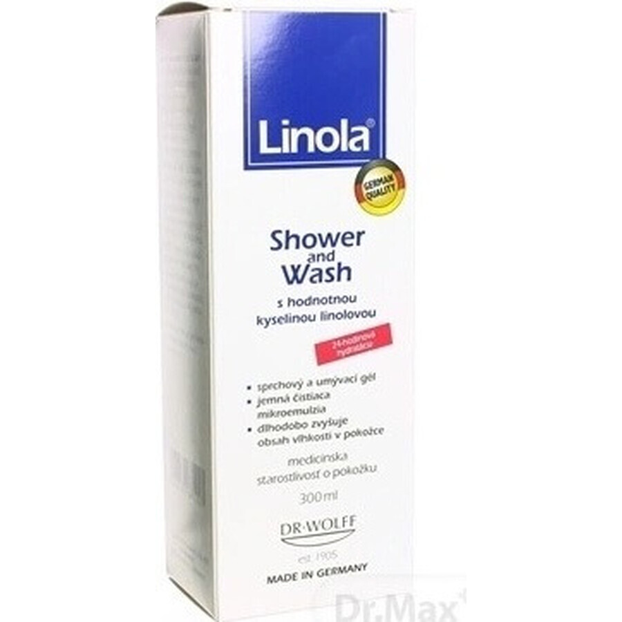 Linola Shower und Wasch 1×300 ml, gel emulsión