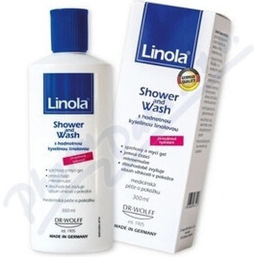 Linola Shower und Wasch 1×300 ml, gel emulsión