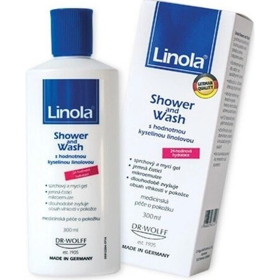 Linola Shower und Wasch 1×300 ml, gel emulsión