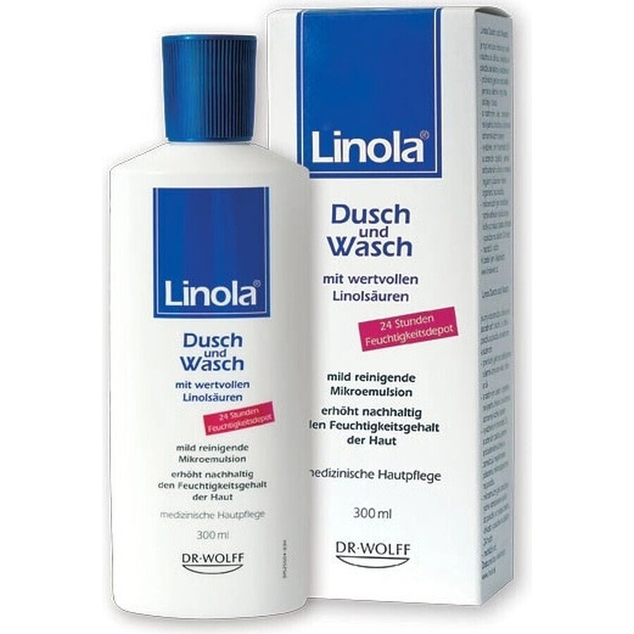 Linola Shower und Wasch 1×300 ml, gel emulsión