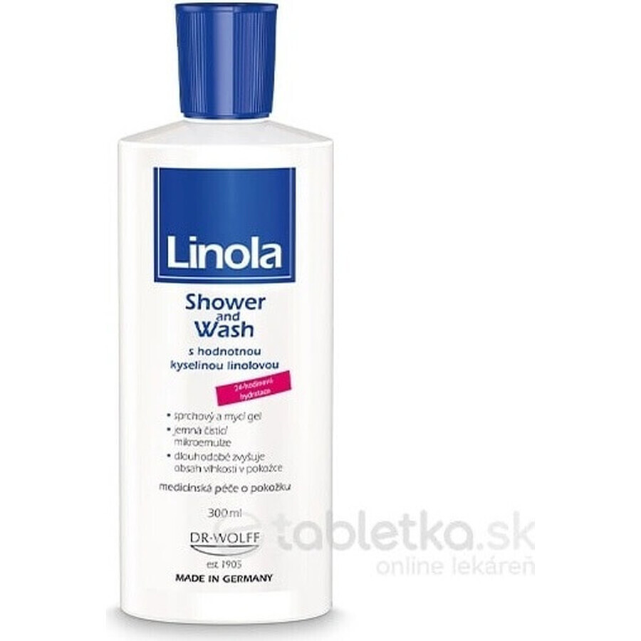 Linola Shower und Wasch 1×300 ml, gel emulsión