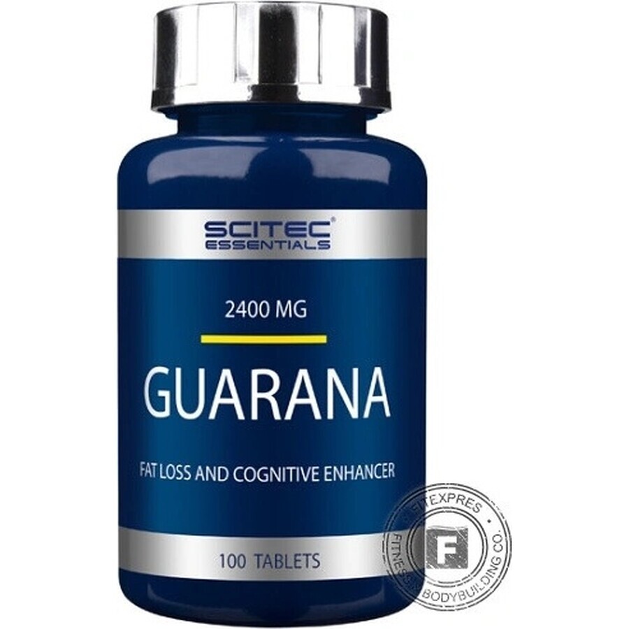 Scitec Nutrition Super Guarana 1×100 tbl, complemento alimenticio