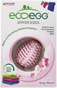 Ecoegg Huevo Secador Flor de Primavera 1&#215;2 uds, huevos y 4 varillas perfumadas