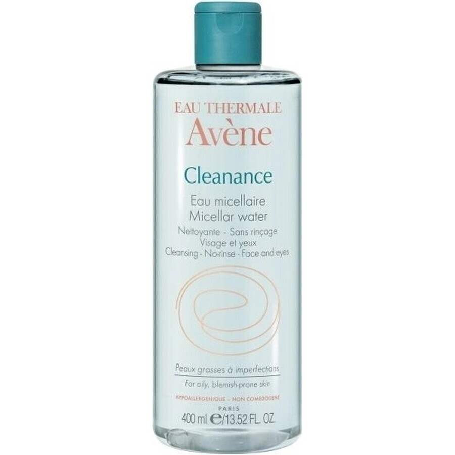 Avene Cleanance Agua Micelar 400 ml 1×400 ml, agua micelar