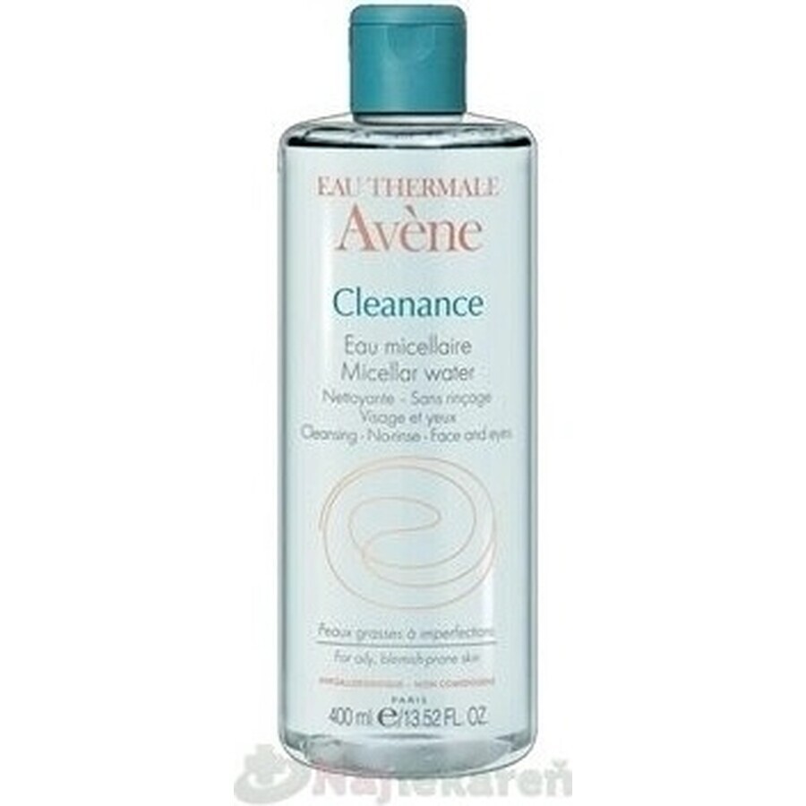 Avene Cleanance Agua Micelar 400 ml 1×400 ml, agua micelar