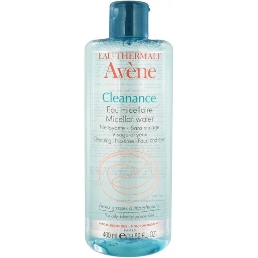 Avene Cleanance Agua Micelar 400 ml 1×400 ml, agua micelar