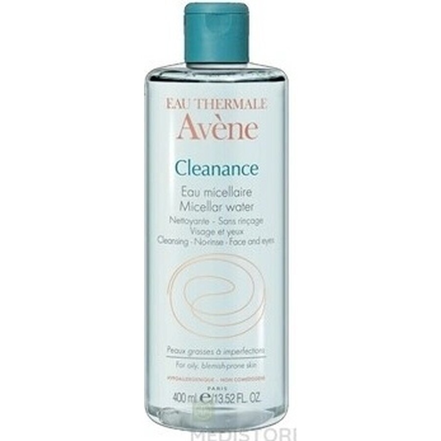 Avene Cleanance Agua Micelar 400 ml 1×400 ml, agua micelar