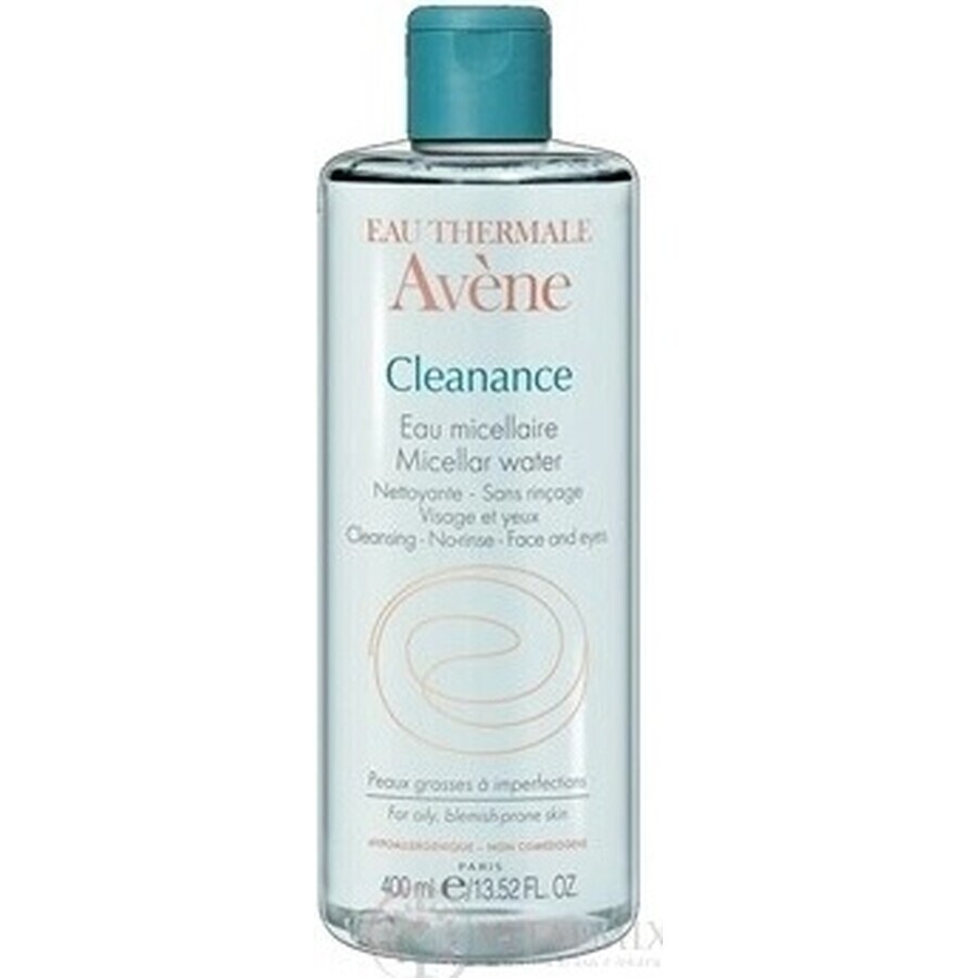 Avene Cleanance Agua Micelar 400 ml 1×400 ml, agua micelar