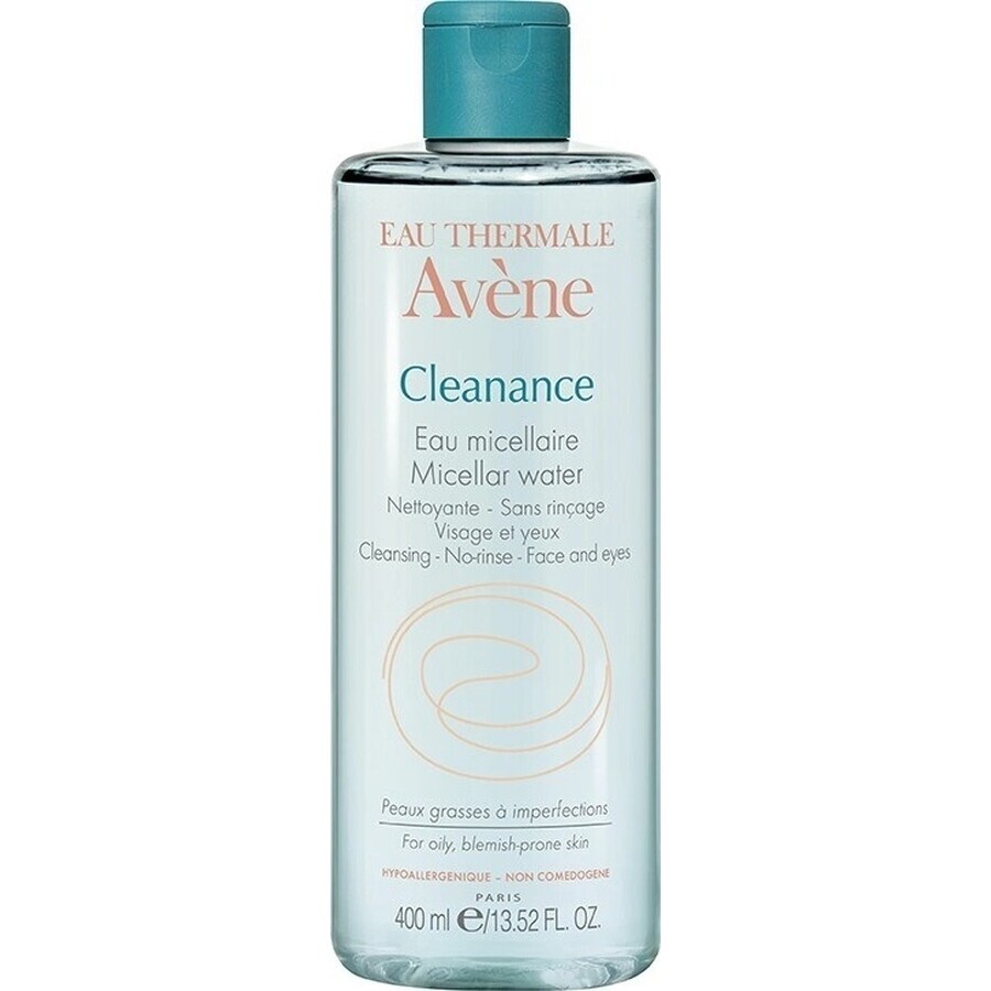 Avene Cleanance Agua Micelar 400 ml 1×400 ml, agua micelar